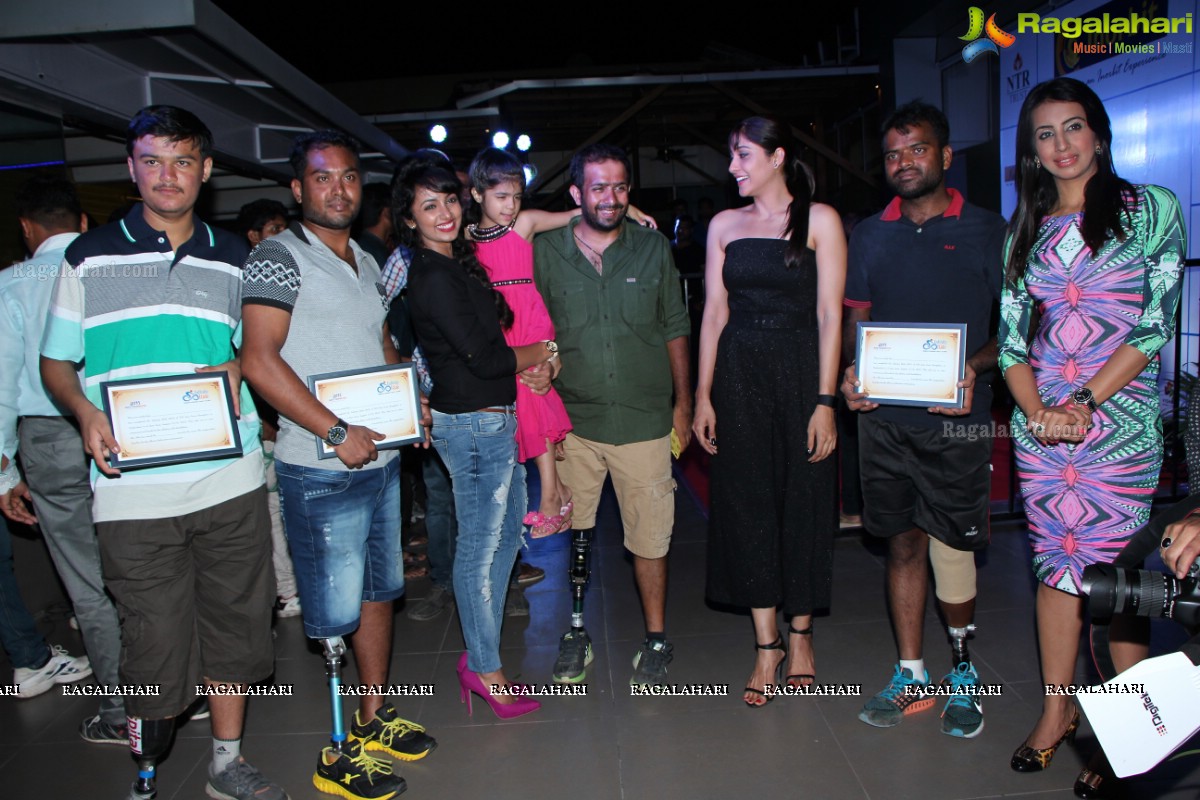 Felicitation to Infinity Ride 2015 Bicycle Riders in Hyderabad