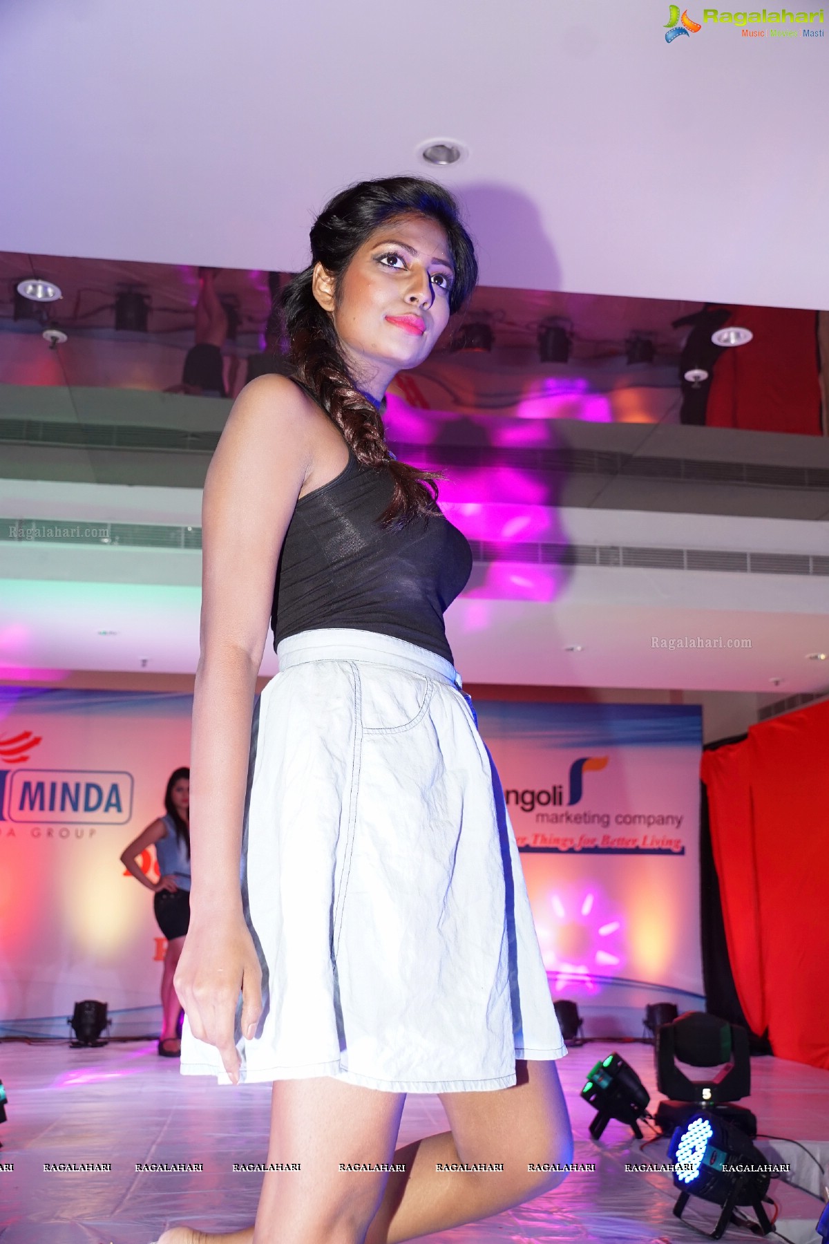 UNO Minda and Rangoli Marketing Company Grand Car Accessories Launch and Fashion Show at Mariott