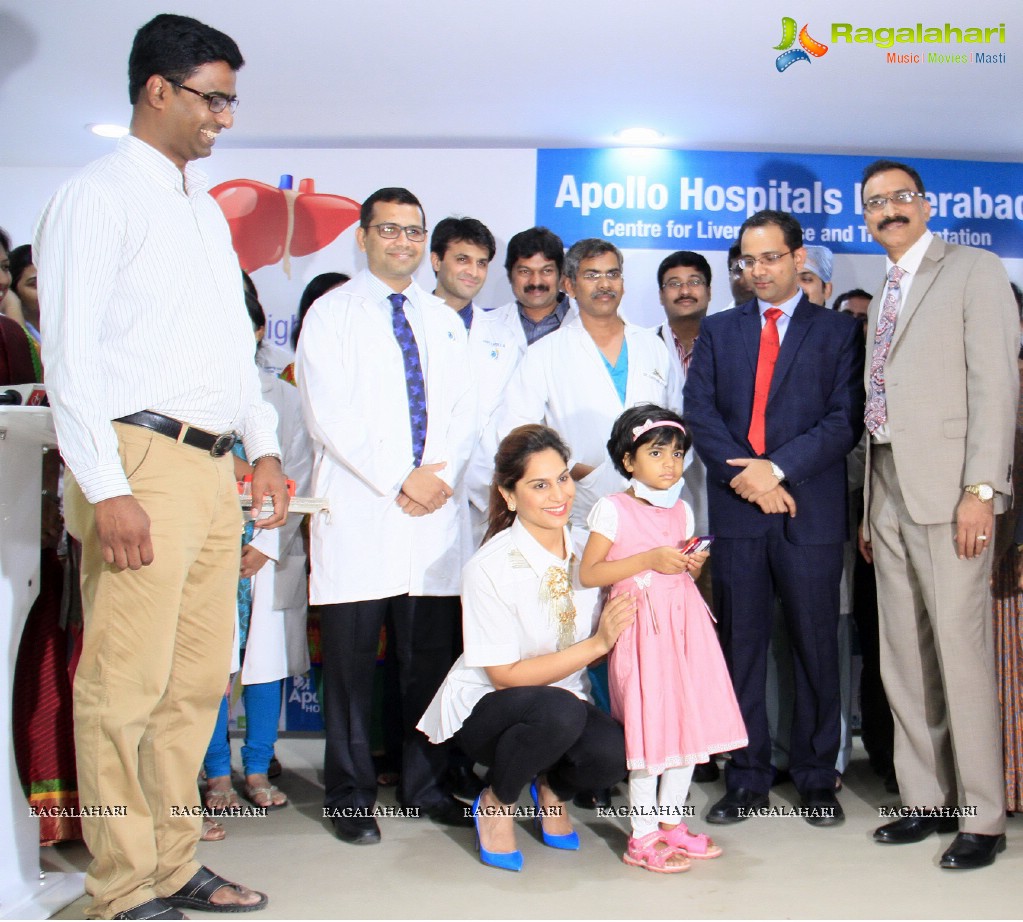 Upasana at Apollo Liver Transplantation Success Meet