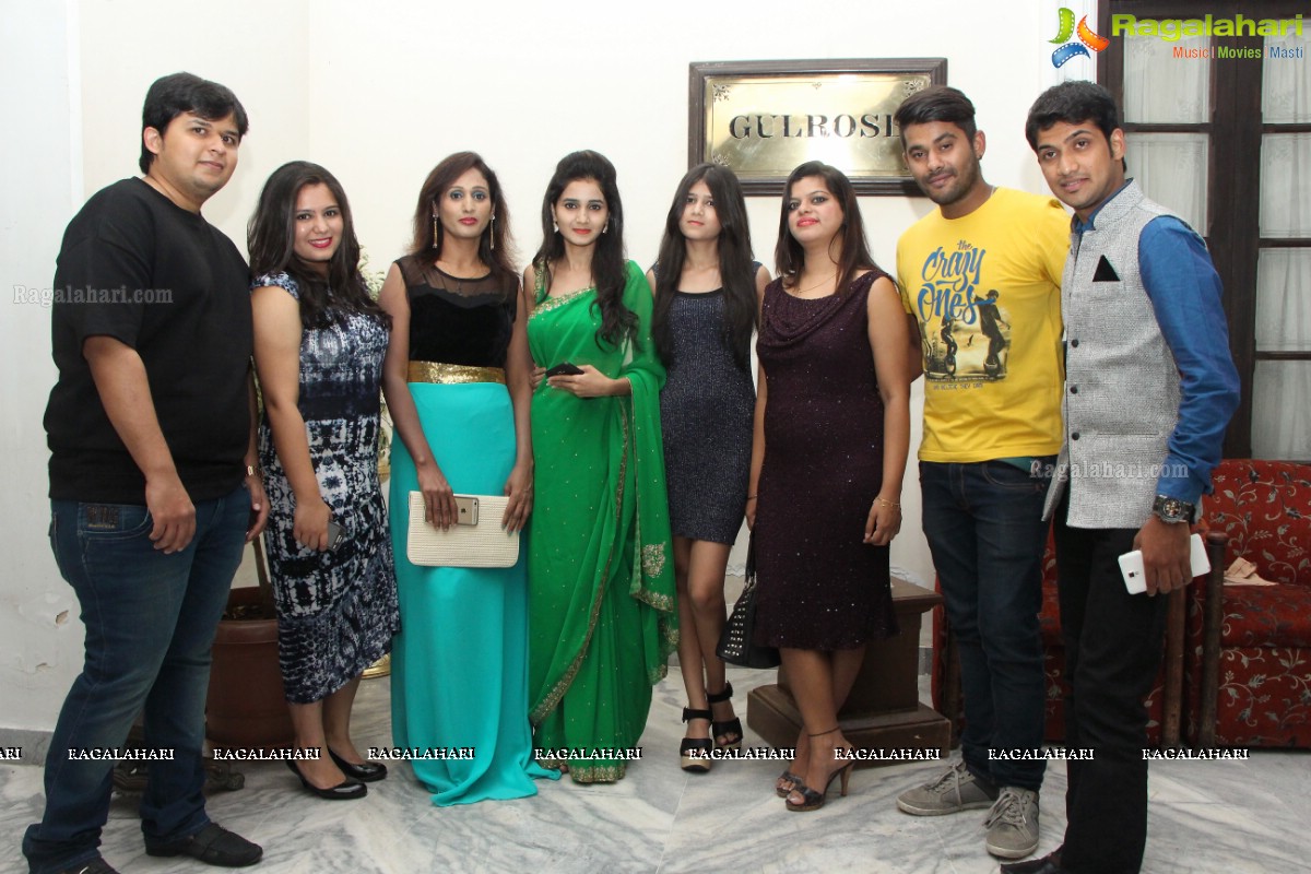 Vidya Shetty and Asif Birthday Party at Chiraan Fort Club, Hyderabad 