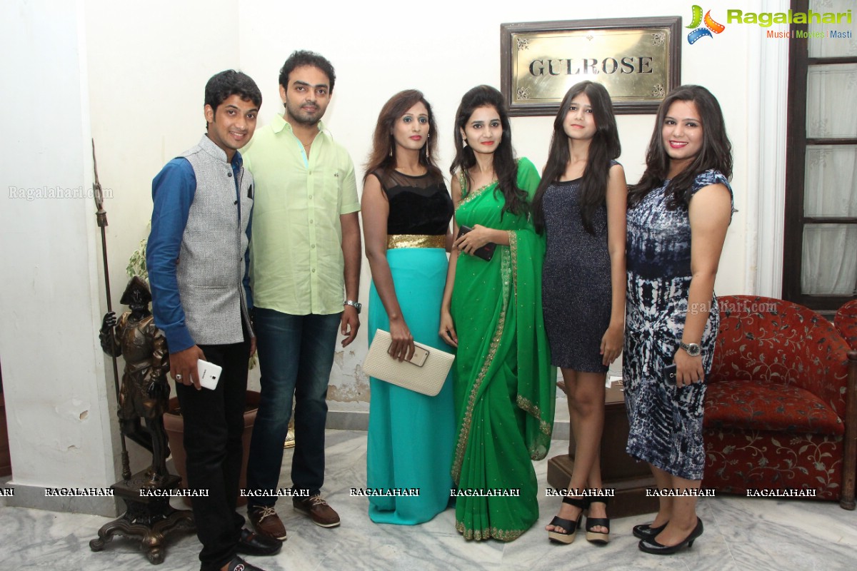 Vidya Shetty and Asif Birthday Party at Chiraan Fort Club, Hyderabad 