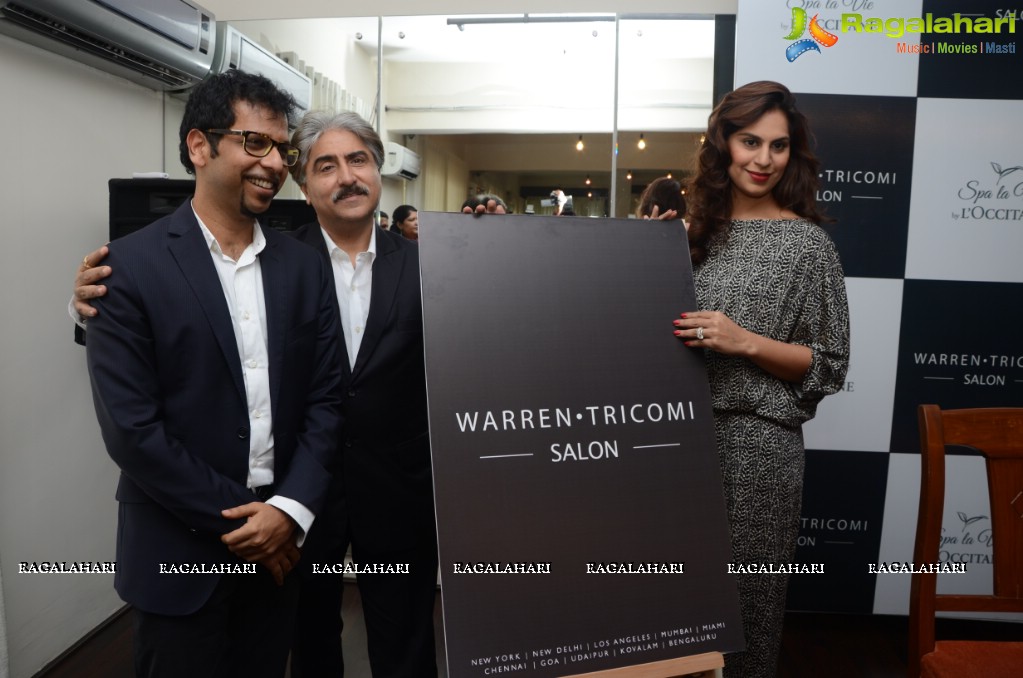 Upasana Kamineni launches Warren Tricomi Salon in Hyderabad