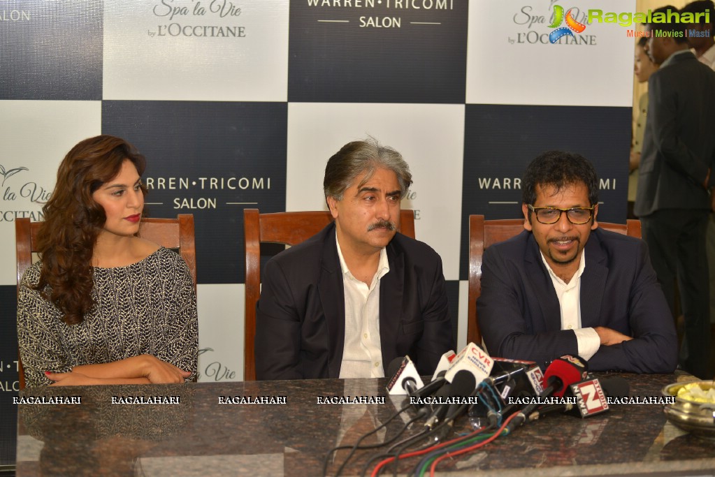Upasana Kamineni launches Warren Tricomi Salon in Hyderabad