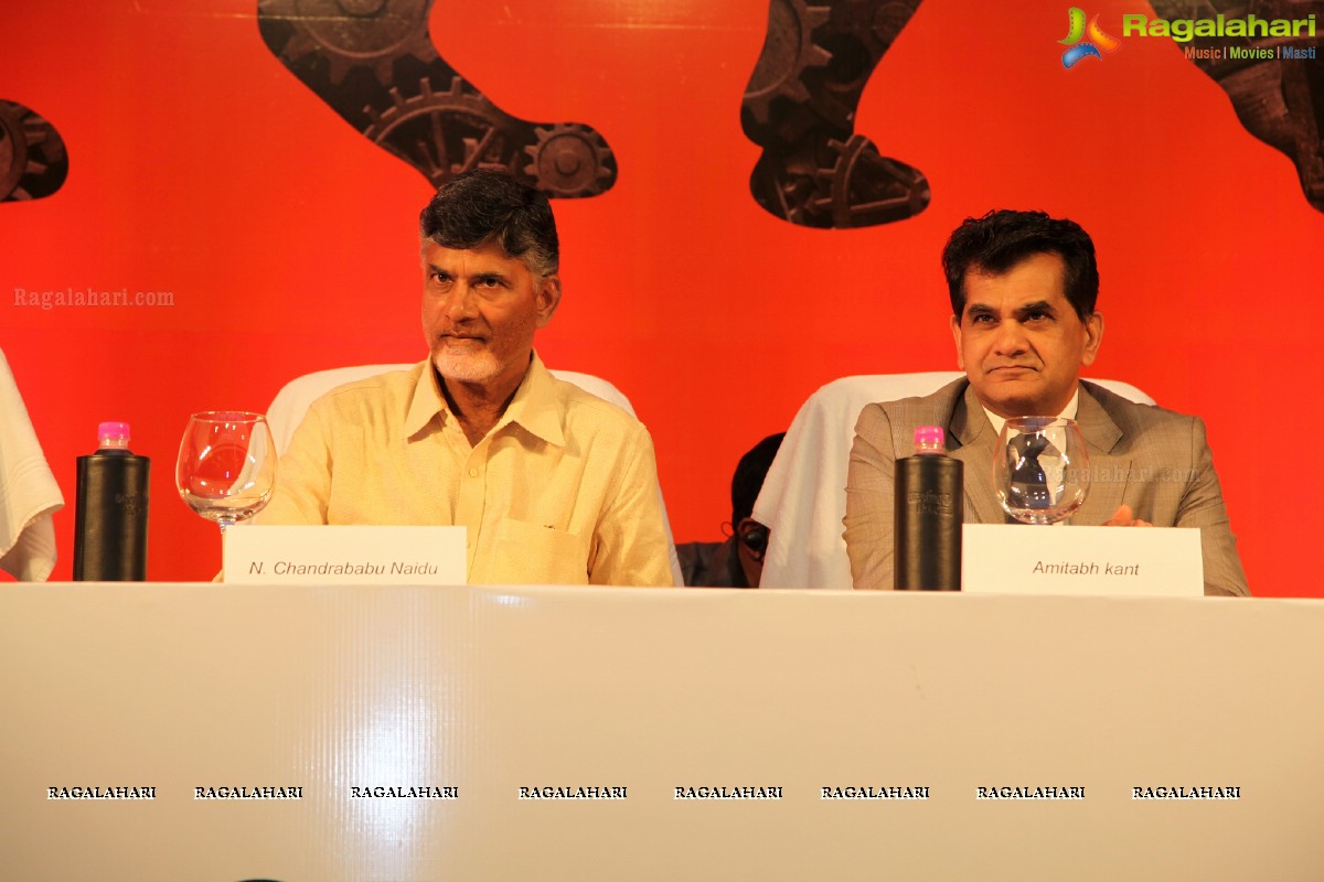 Andhra Pradesh Chief Minister N Chandrababu Naidu launches Xiaomi's First Made In India Redmi 2 Prime Phone in Vizag