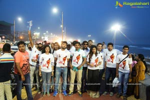 L7 Team at Vizag Beach