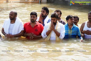 Hero Nara Rohit Pushkarasnanam