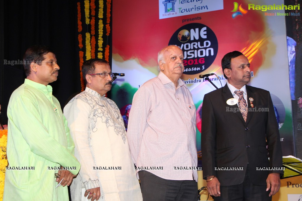 One World Fusion 2016 by Sangitanjaly Foundation at Ravindra Bharathi, Hyderabad