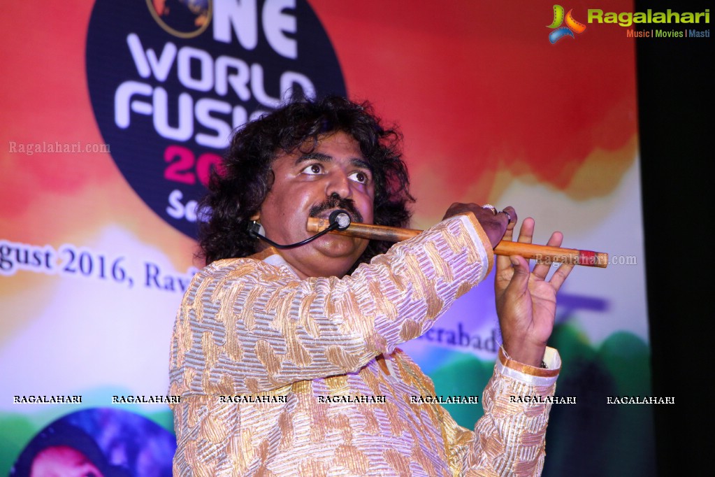 One World Fusion 2016 by Sangitanjaly Foundation at Ravindra Bharathi, Hyderabad