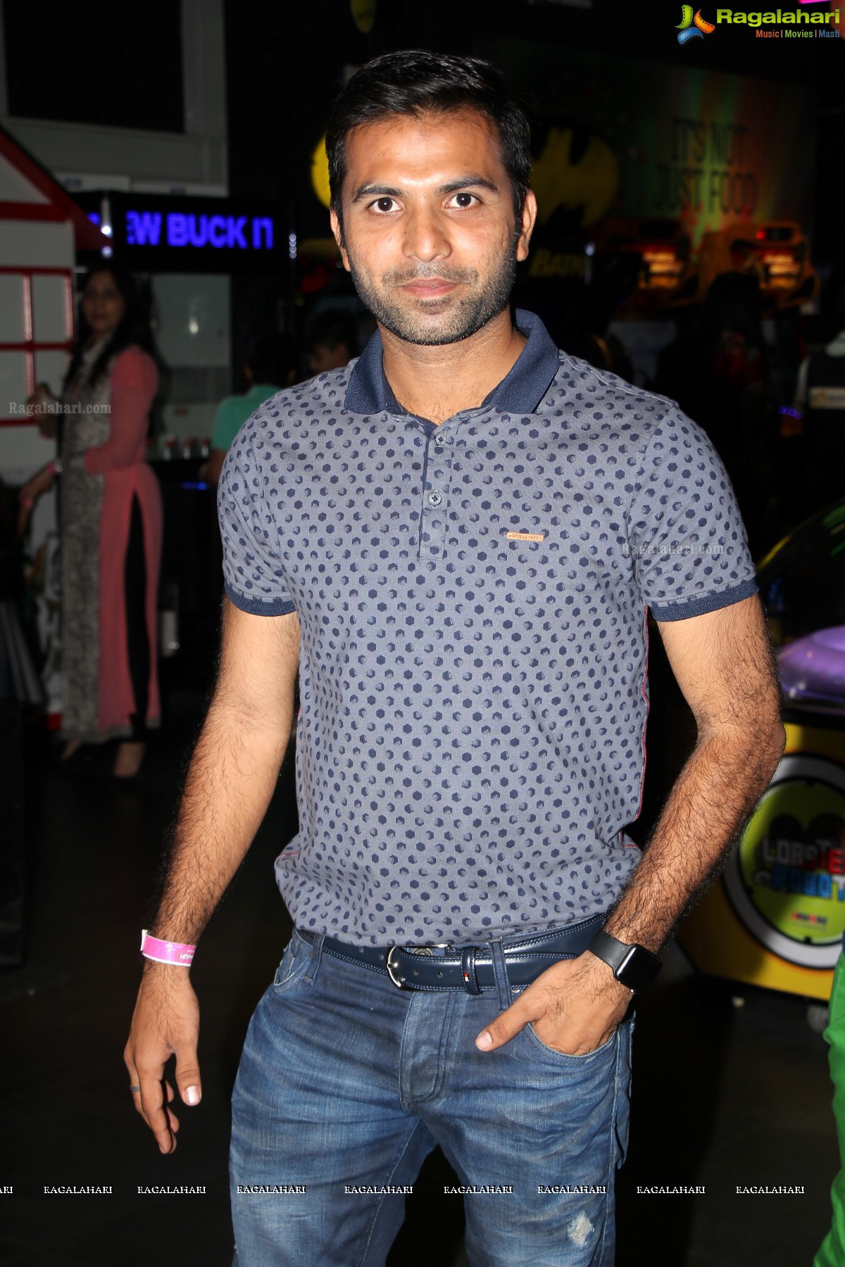 Alok Birthday Bash at Smaaash, Hyderabad