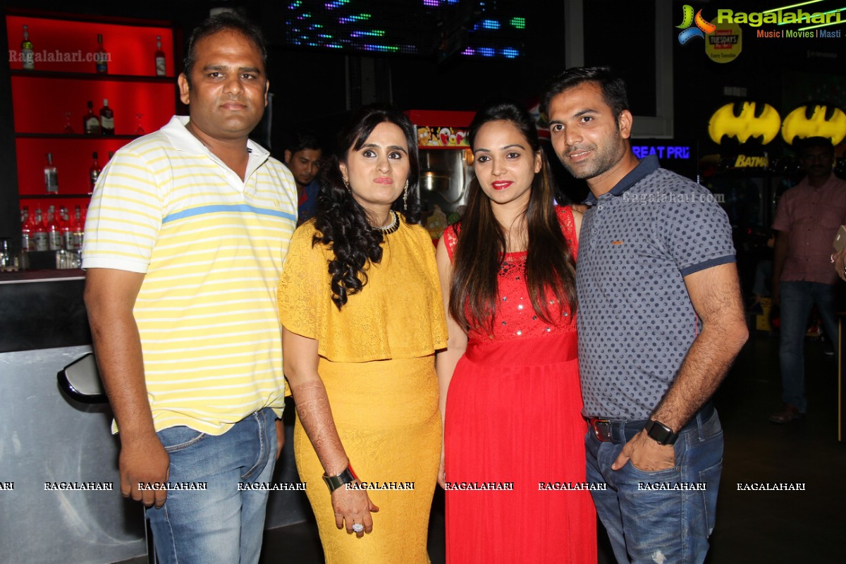 Alok Birthday Bash at Smaaash, Hyderabad