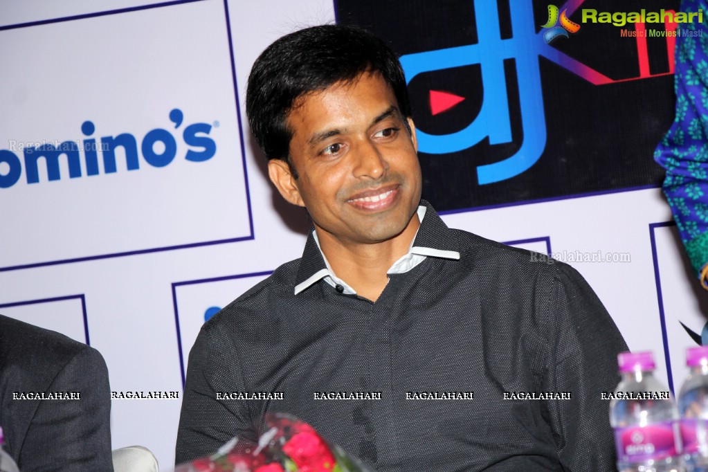 Pullela Gopichand unveils Hyderabad Got Talent Logo