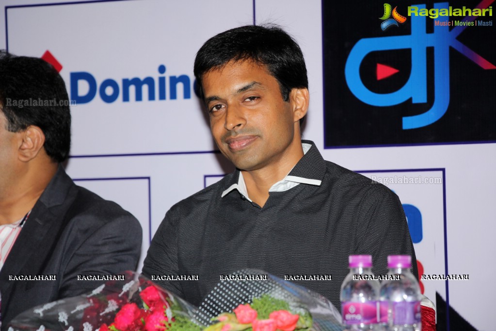 Pullela Gopichand unveils Hyderabad Got Talent Logo