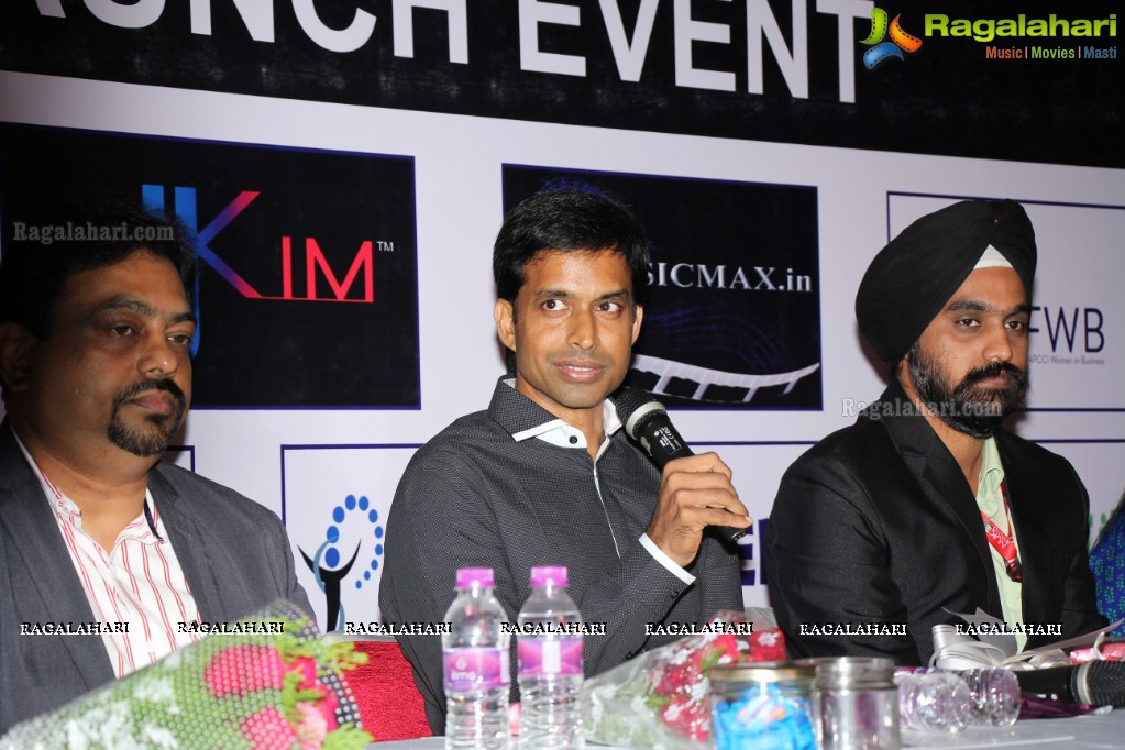 Pullela Gopichand unveils Hyderabad Got Talent Logo