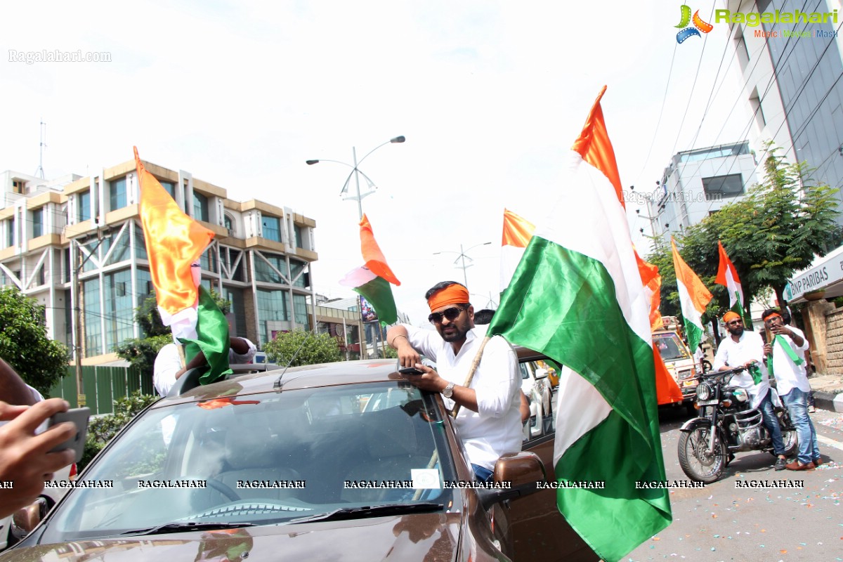 Banjara Hills Youth Independence Day 2016 Rally