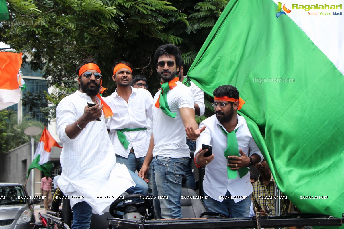 Banjara Hills Youth Independence Day 2016 Rally