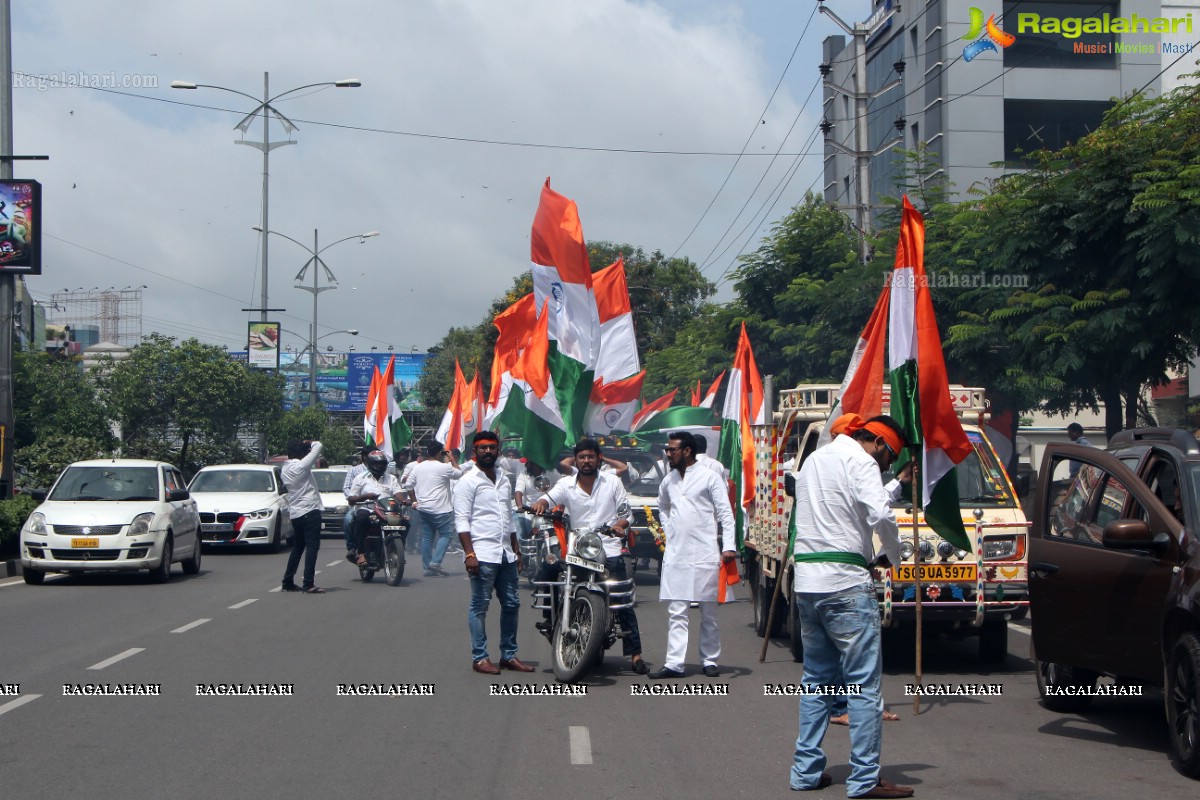 Banjara Hills Youth Independence Day 2016 Rally