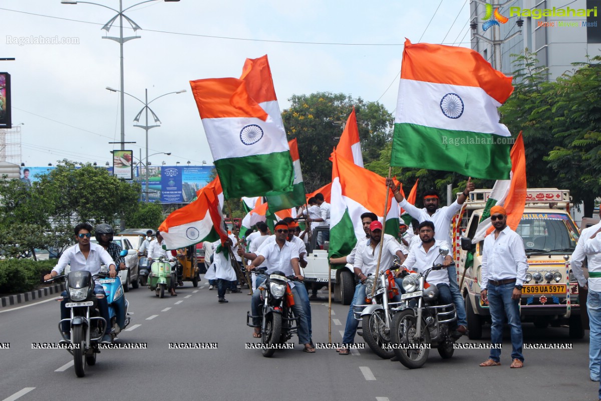 Banjara Hills Youth Independence Day 2016 Rally