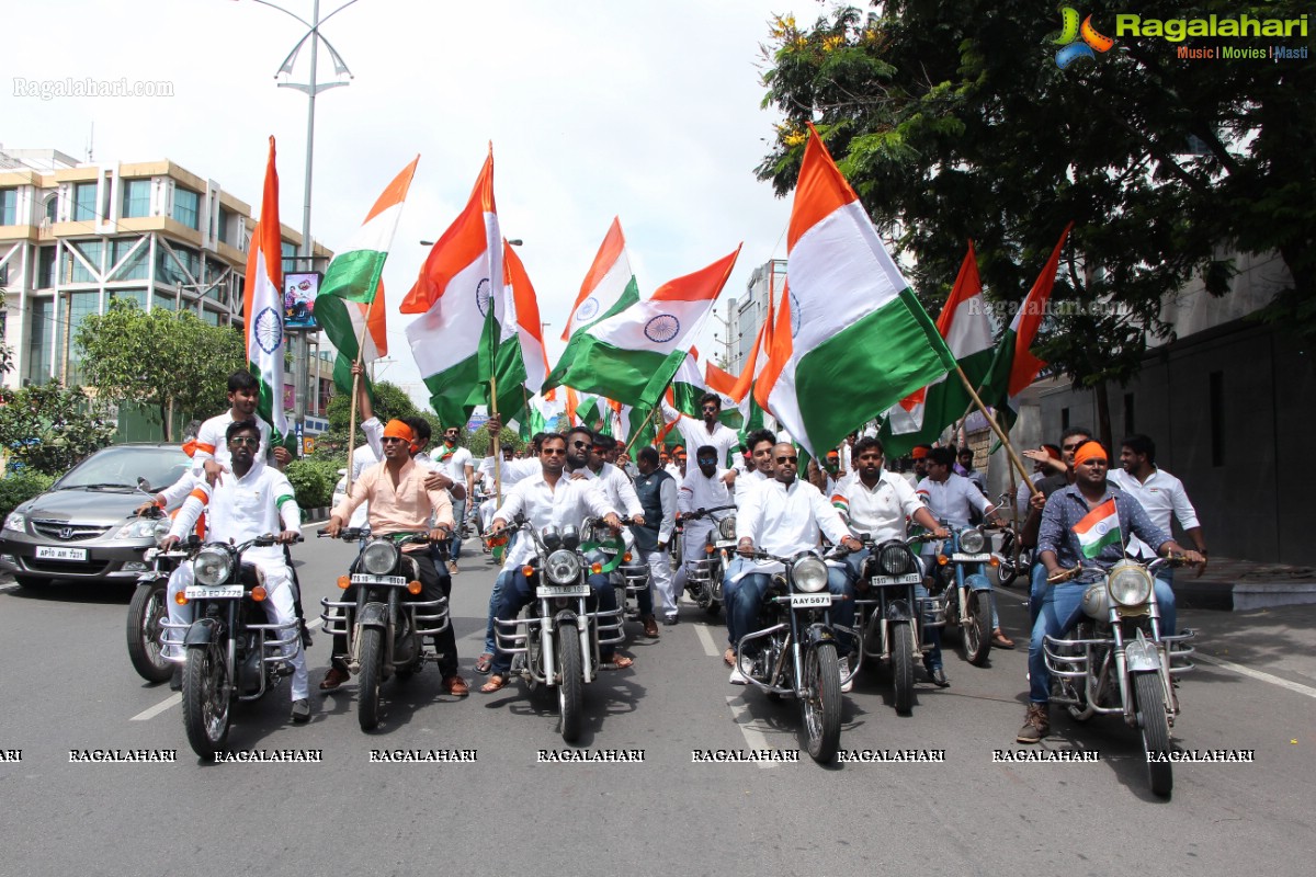 Banjara Hills Youth Independence Day 2016 Rally