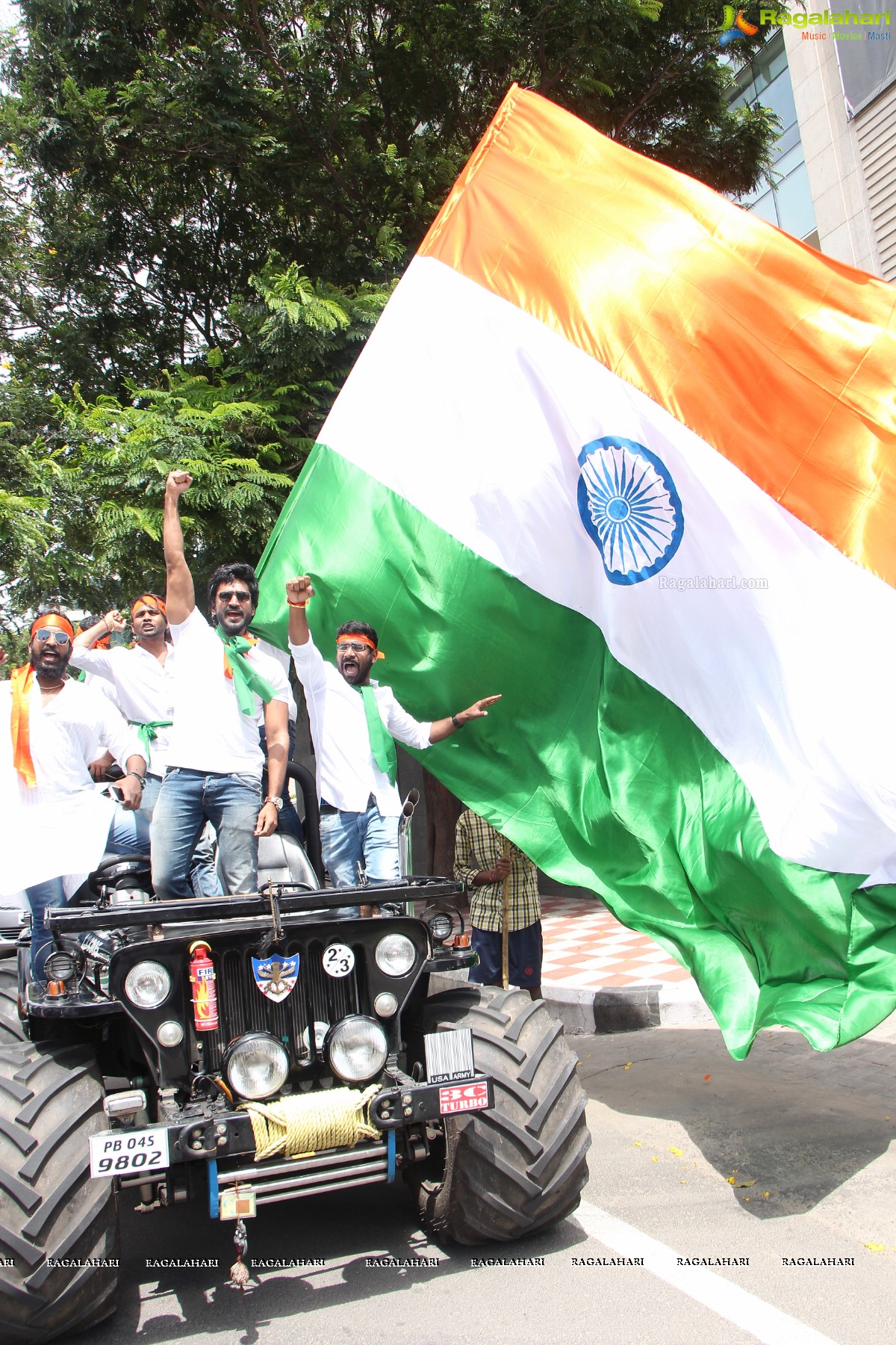 Banjara Hills Youth Independence Day 2016 Rally