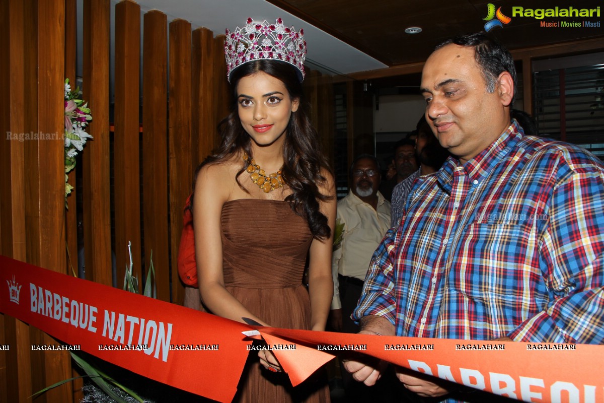 Priyadarshini Chatterjee launches Barbeque Nation Restaurant at Banjara Hills, Hyderabad