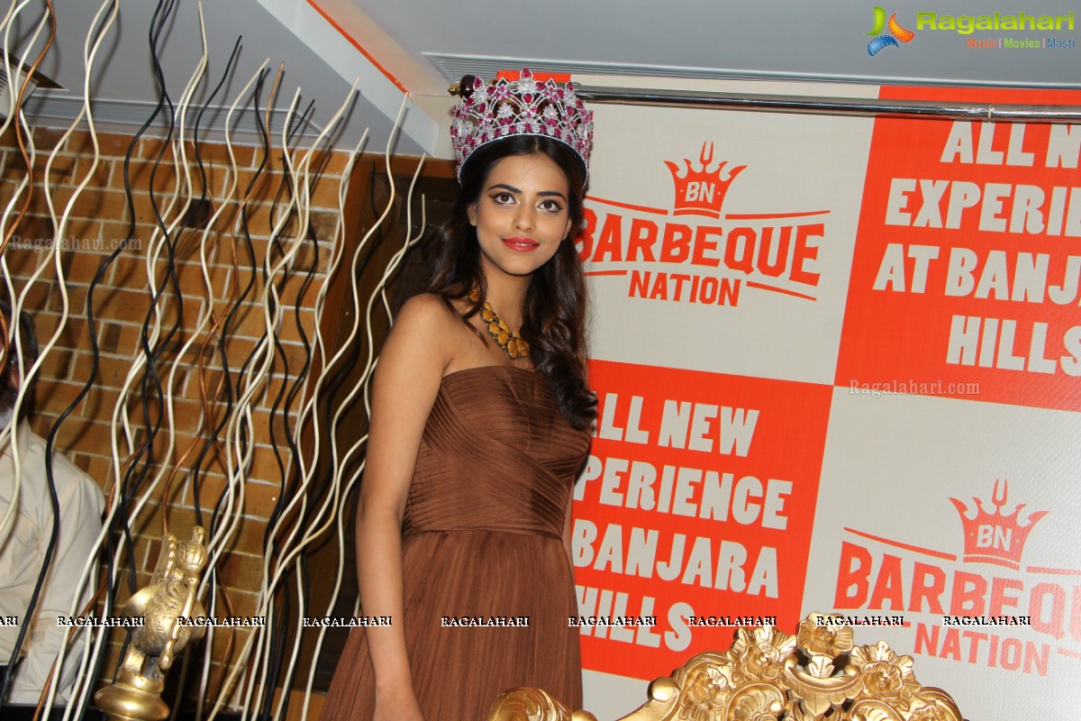 Priyadarshini Chatterjee launches Barbeque Nation Restaurant at Banjara Hills, Hyderabad