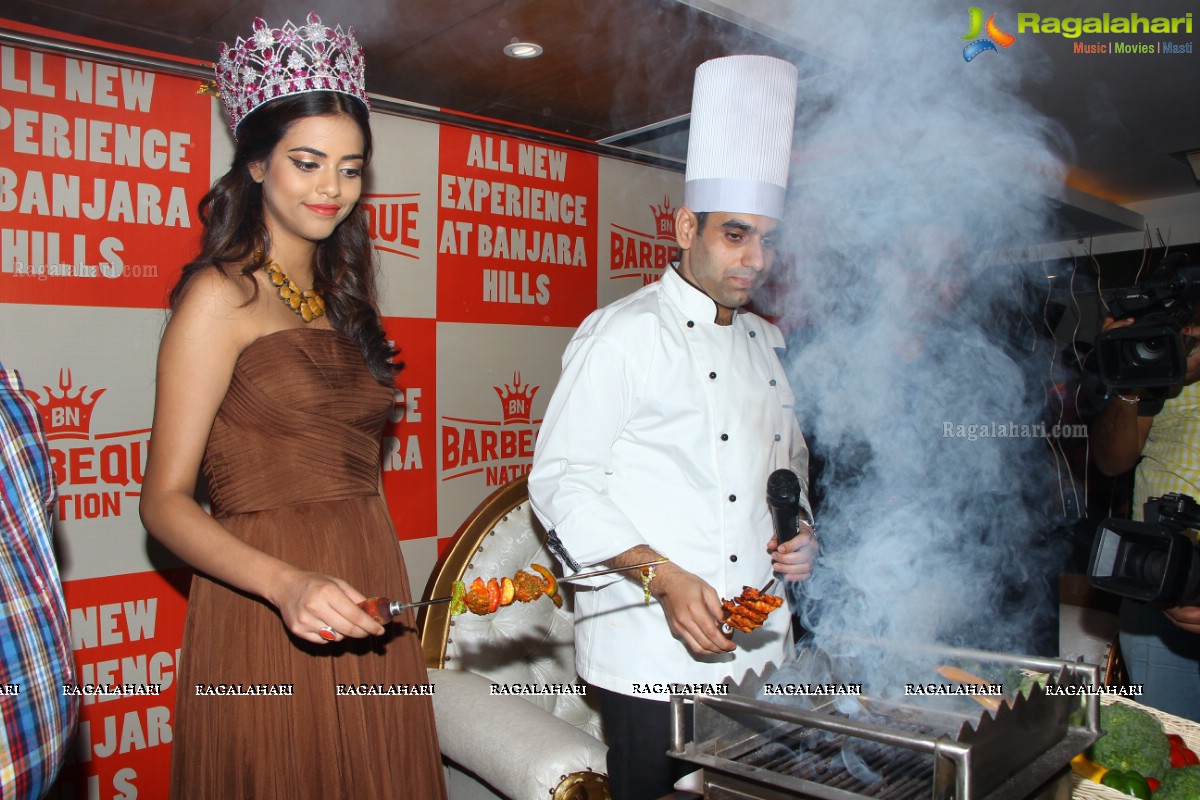 Priyadarshini Chatterjee launches Barbeque Nation Restaurant at Banjara Hills, Hyderabad