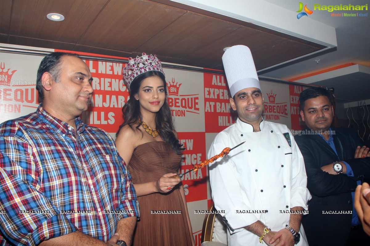 Priyadarshini Chatterjee launches Barbeque Nation Restaurant at Banjara Hills, Hyderabad