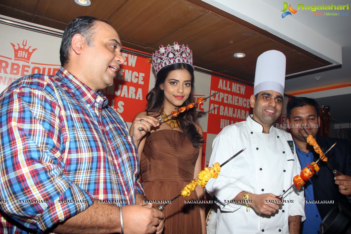 Priyadarshini Chatterjee launches Barbeque Nation Restaurant at Banjara Hills, Hyderabad