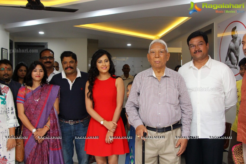 Disha Pandey launches Bikram Yoga Telangana Studio at Kondapur, Hyderabad