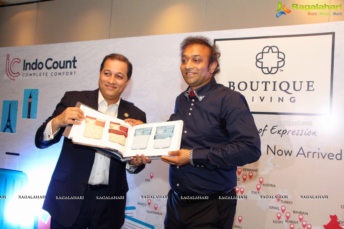 Boutique Living Launch by Indo Count in Hyderabad