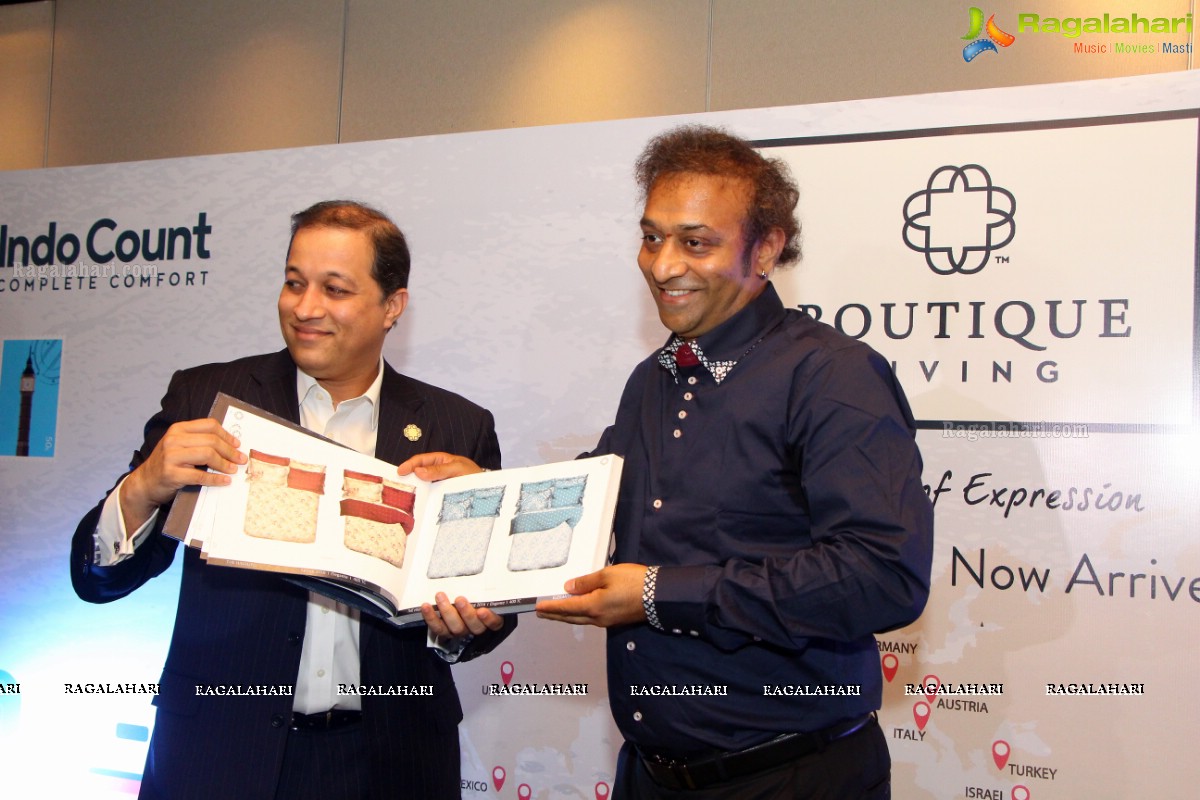 Boutique Living Launch by Indo Count in Hyderabad