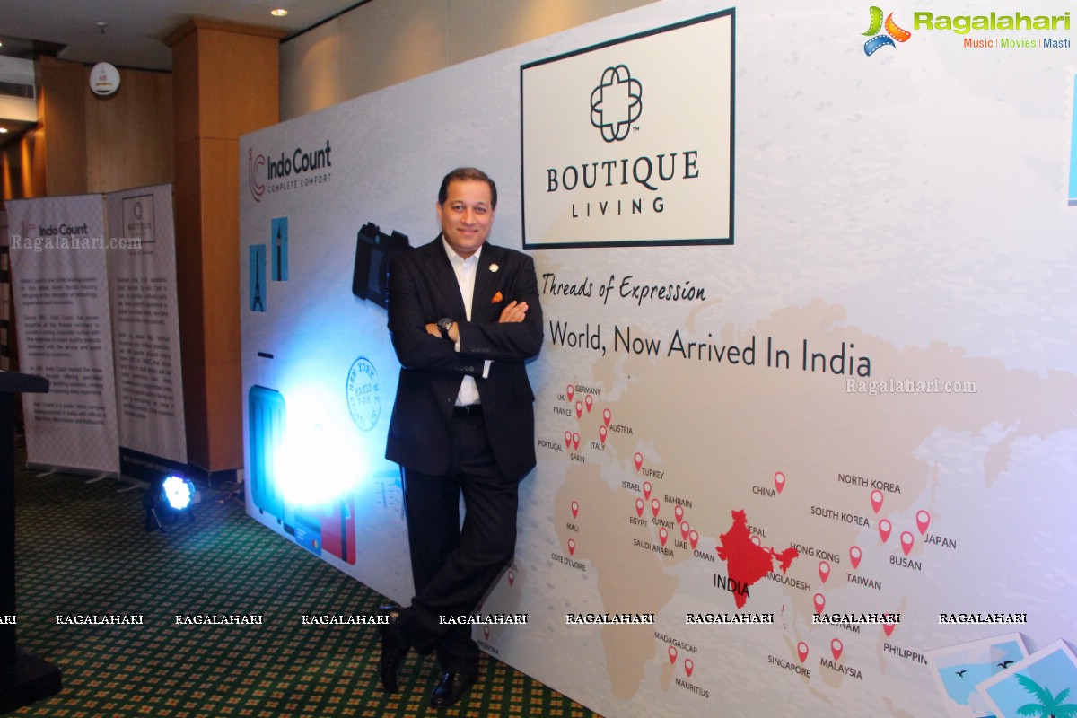 Boutique Living Launch by Indo Count in Hyderabad
