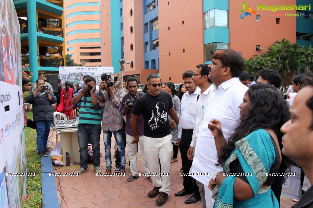 Car Free Thursday One Year Celebrations at Ascendas IT Park, Hyderabad