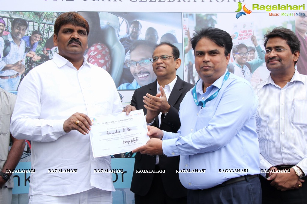 Car Free Thursday One Year Celebrations at Ascendas IT Park, Hyderabad