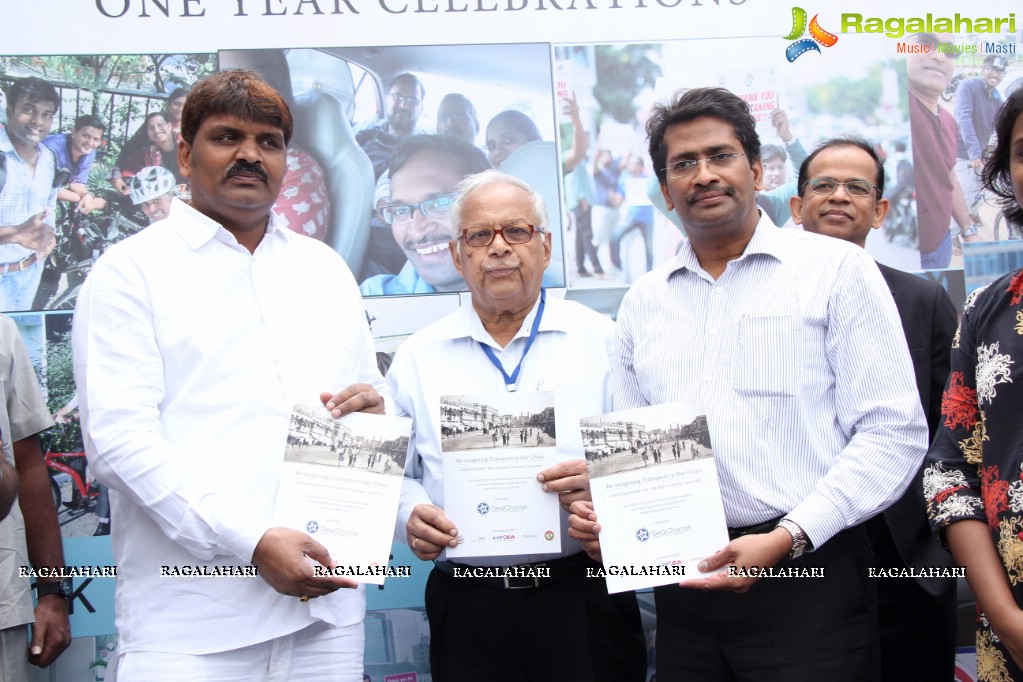 Car Free Thursday One Year Celebrations at Ascendas IT Park, Hyderabad