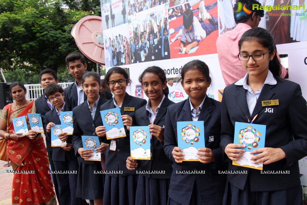 Car Free Thursday One Year Celebrations at Ascendas IT Park, Hyderabad