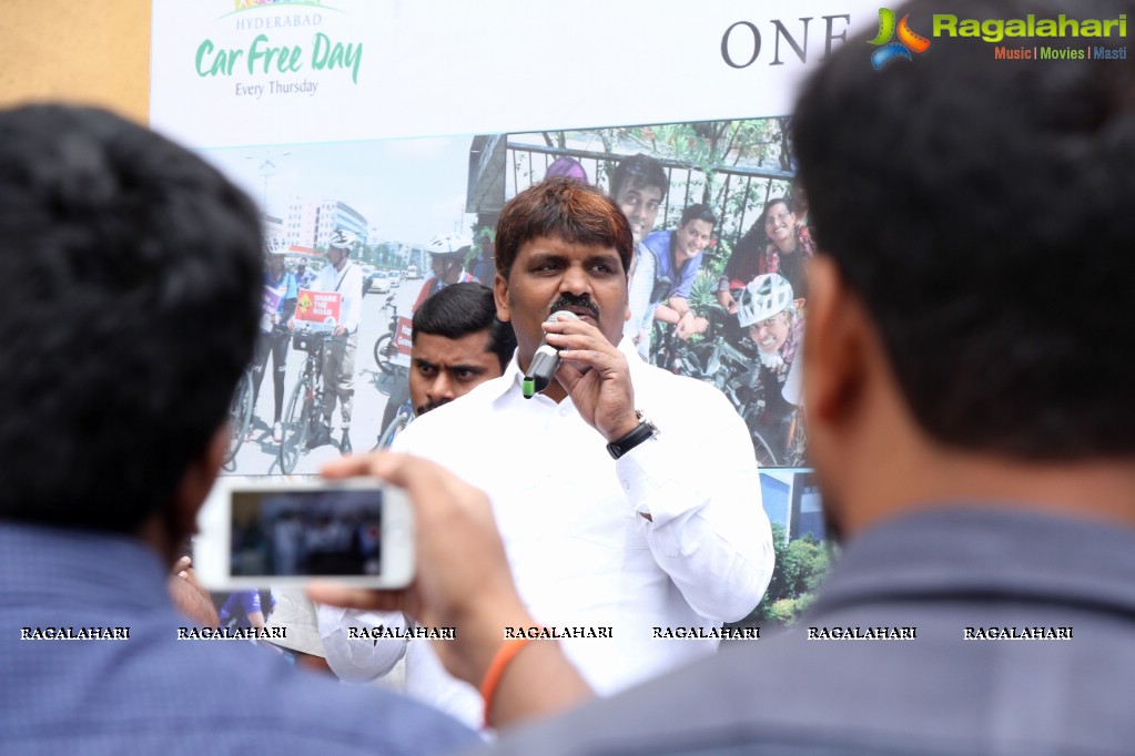 Car Free Thursday One Year Celebrations at Ascendas IT Park, Hyderabad