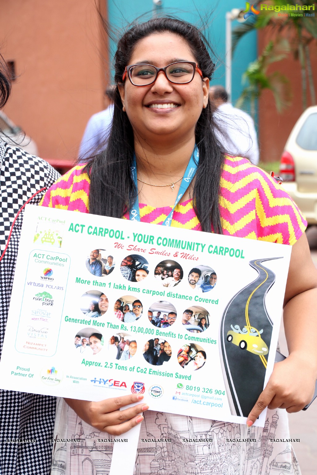 Car Free Thursday One Year Celebrations at Ascendas IT Park, Hyderabad