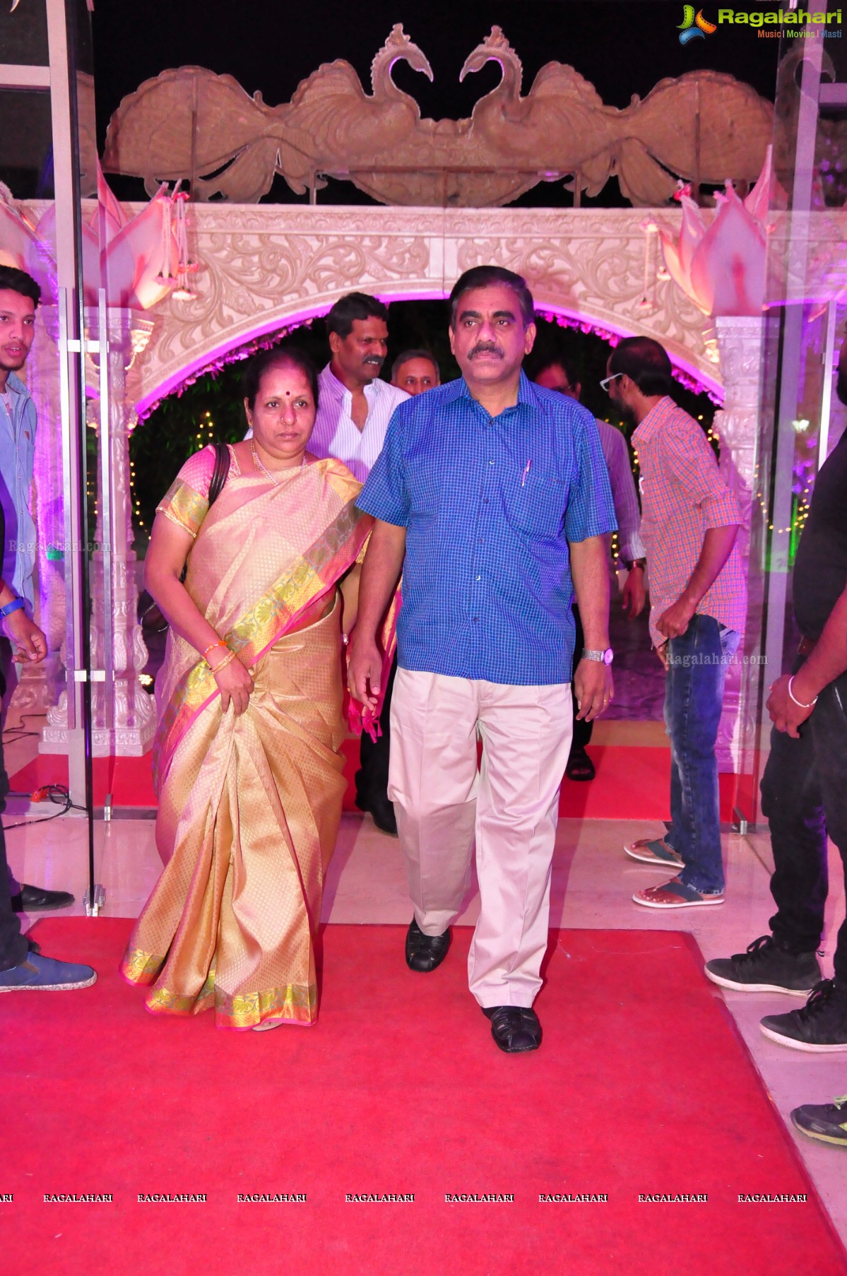 Celebrities at Producer Raja Reddy Son Reception