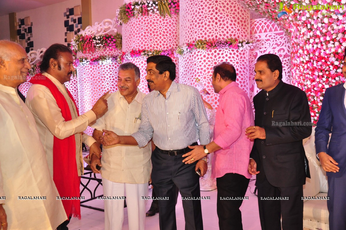 Celebrities at Producer Raja Reddy Son Reception