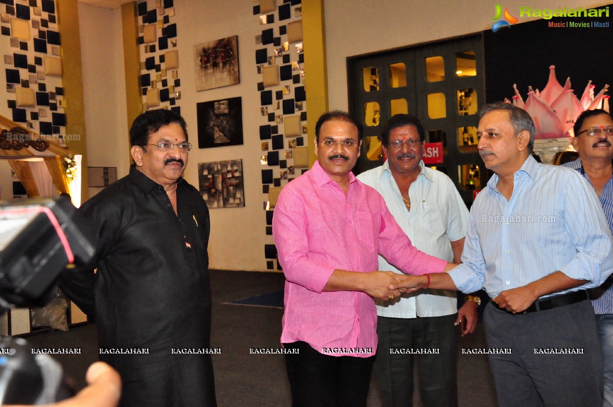 Celebrities at Producer Raja Reddy Son Reception