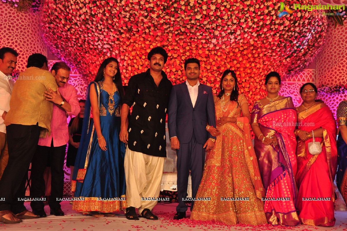 Celebrities at Producer Raja Reddy Son Reception