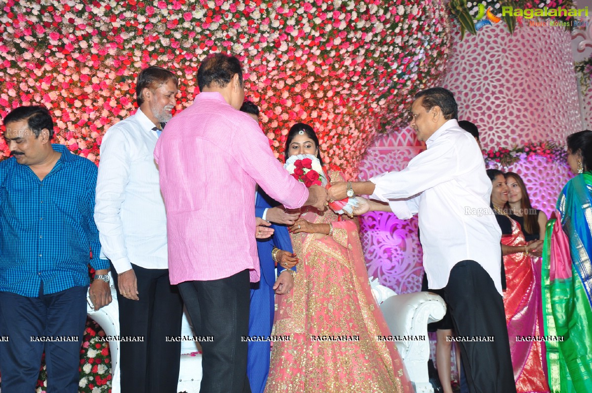 Celebrities at Producer Raja Reddy Son Reception