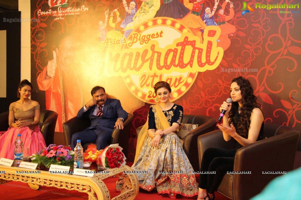 Country Club Navratri Utsav 2016 Press Meet