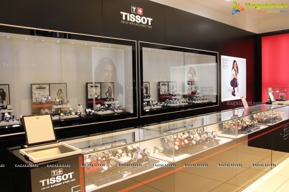 Deepika Padukune launches Tissot Bella Ora at Tissot Boutique, Hyderabad