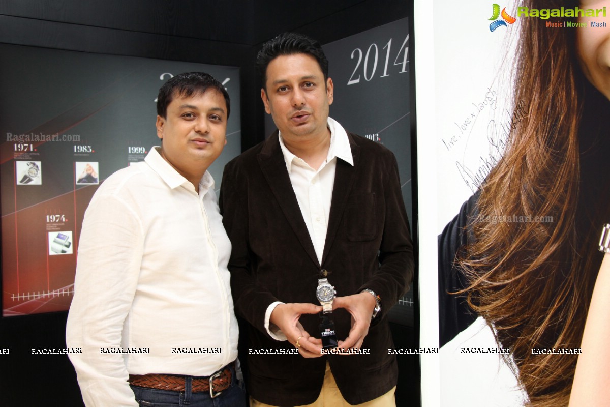 Deepika Padukune launches Tissot Bella Ora at Tissot Boutique, Hyderabad