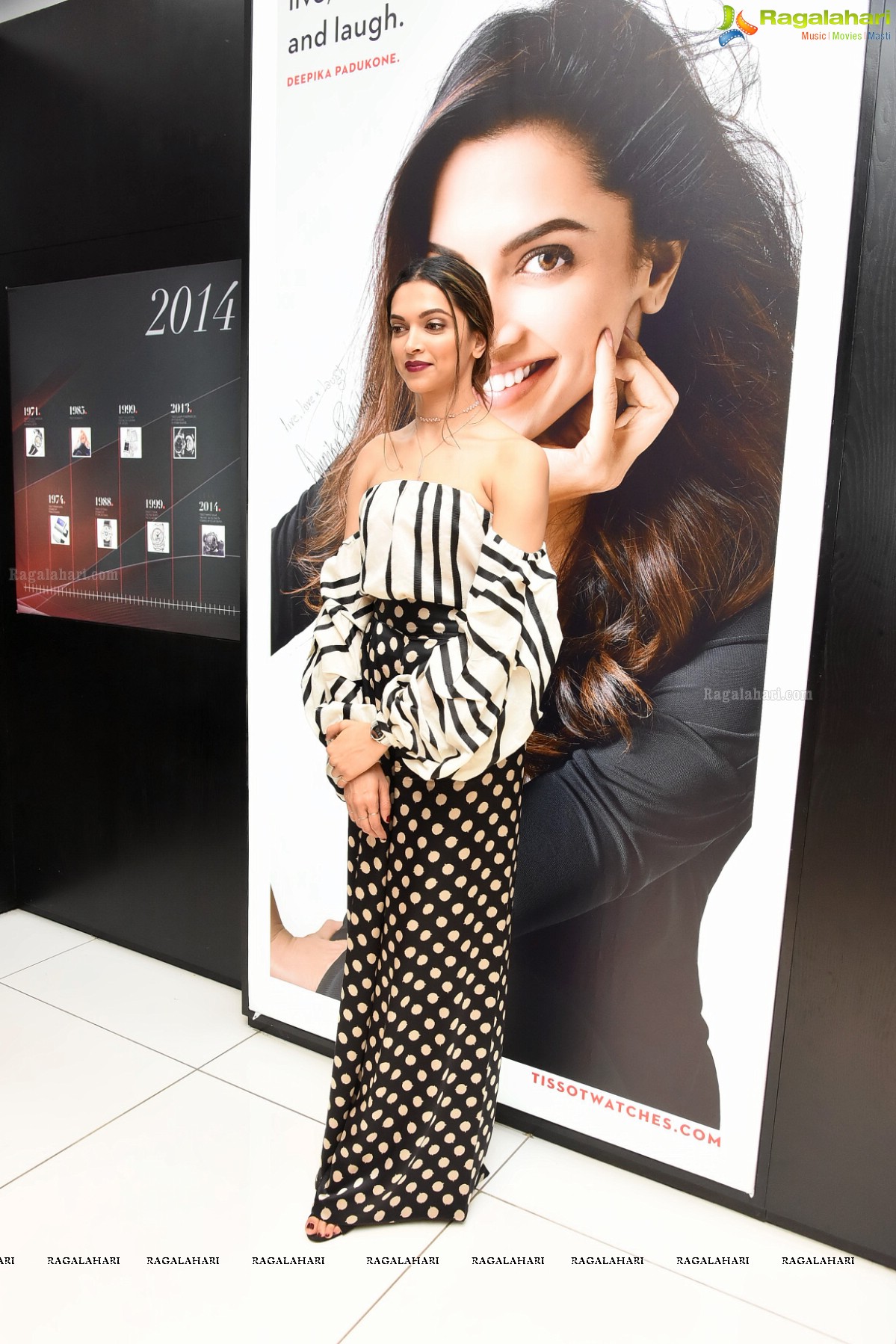 Deepika Padukune launches Tissot Bella Ora at Tissot Boutique, Hyderabad