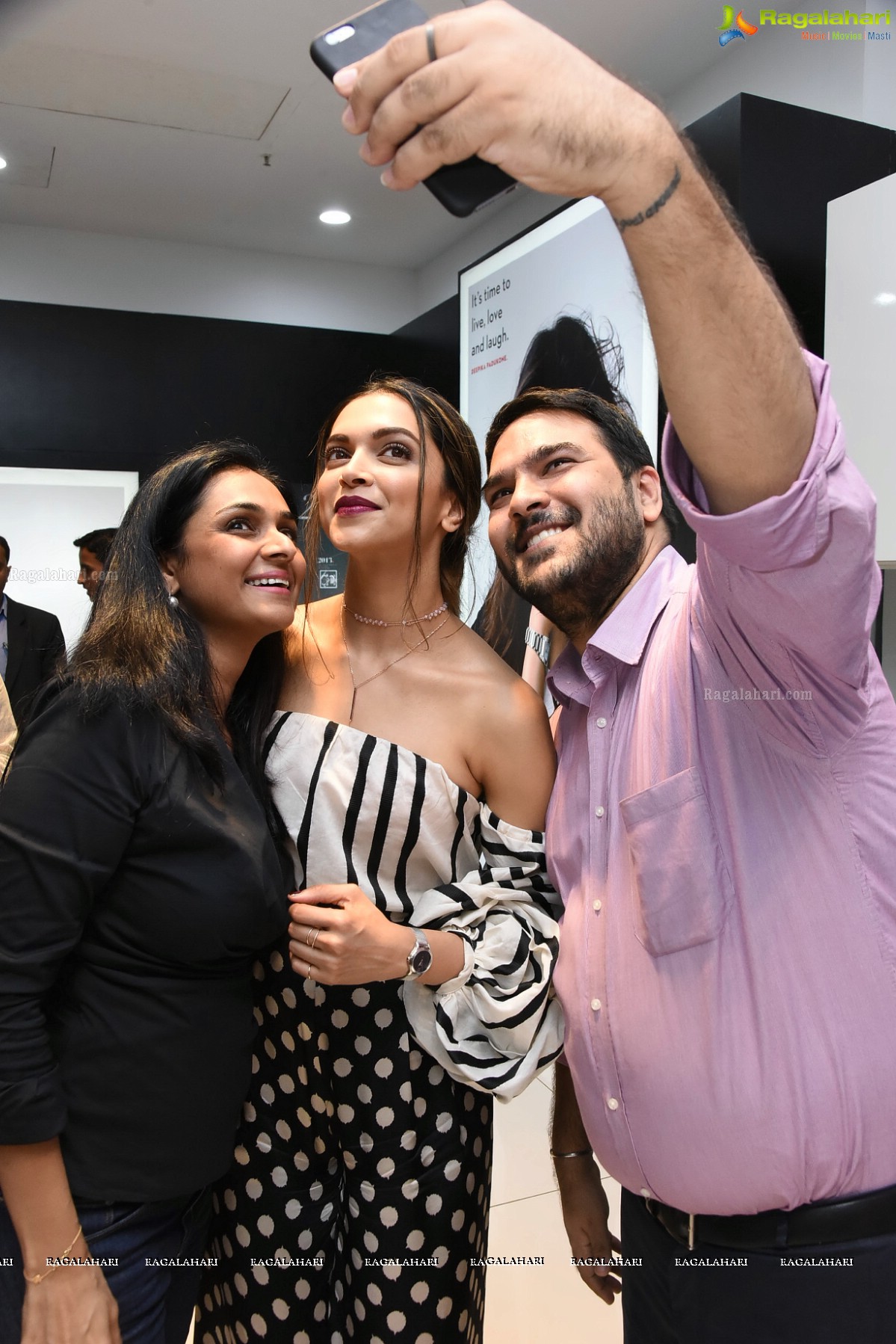 Deepika Padukune launches Tissot Bella Ora at Tissot Boutique, Hyderabad