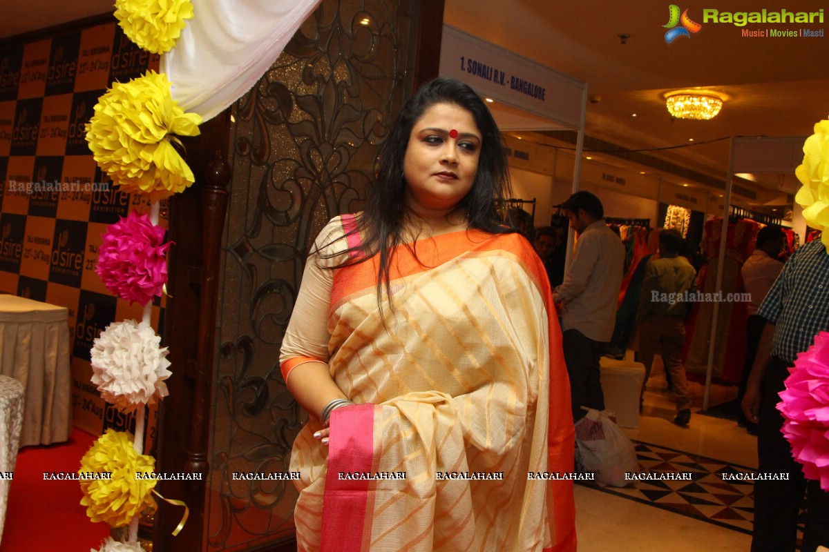 Shilpi Sharma inaugurates D'sire Exhibition at Taj Krishna, Hyderabad