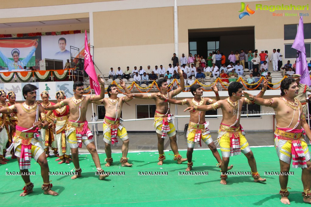 Grand Felicitation to Rio Olympics Silver Medalist PV Sindhu at Gachibowli Stadium